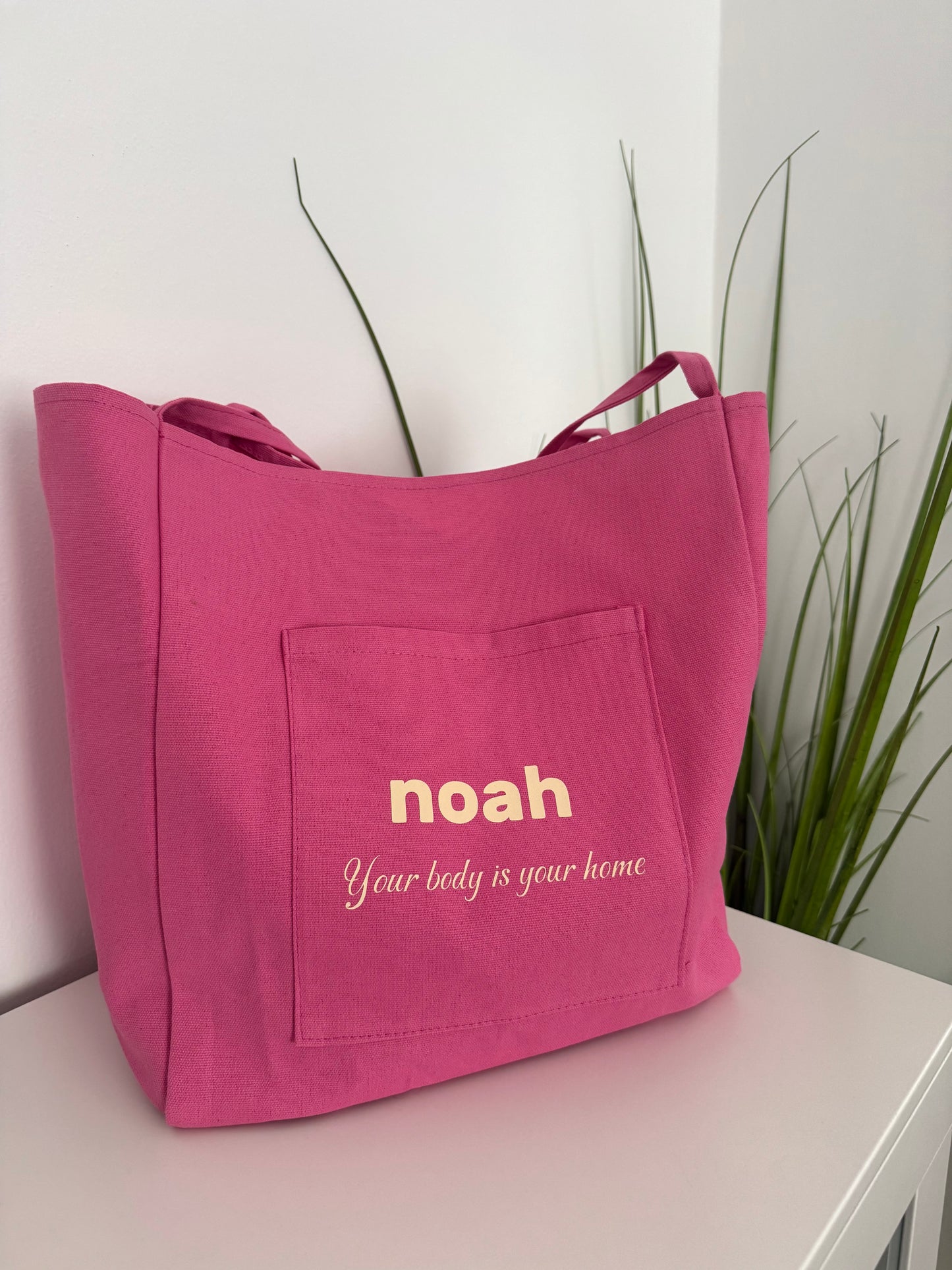 Pink Beach bag